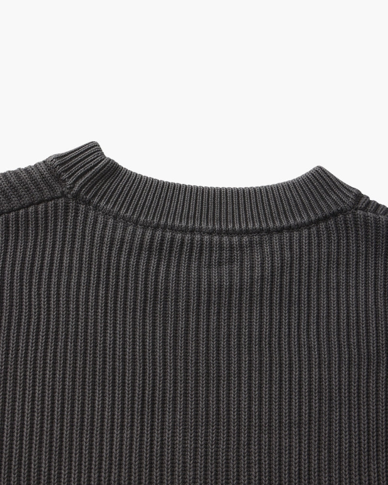 Rib Knit Crewneck - Montierri