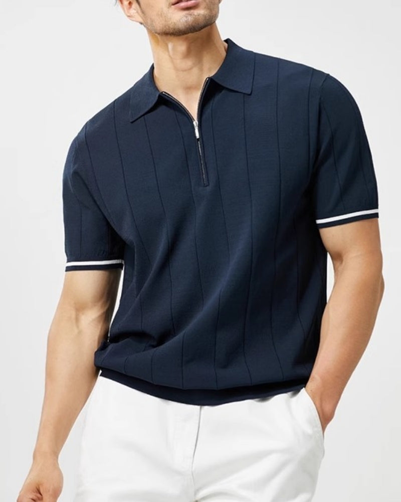 Signature Contrast Trim Polo - Montierri