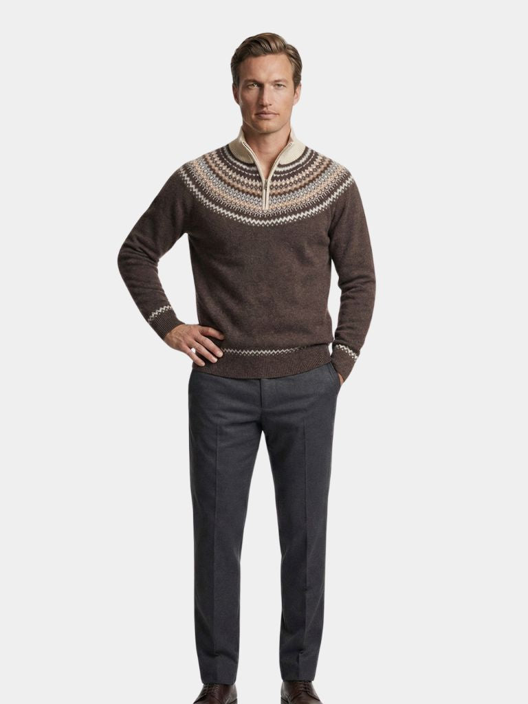 Valenbourg Nordic Knit Sweater - Montierri