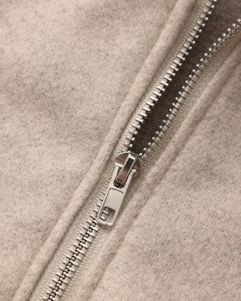 Marlow Wool Zip Coat — Avelmontis