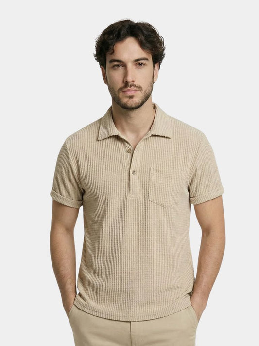 Textured Short Sleeve Shirt - Montierri