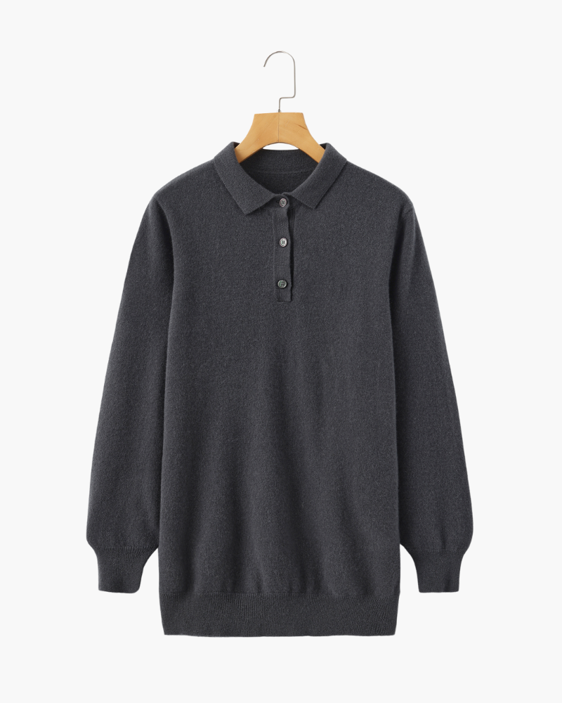 100% Cashmere Polo | Bellmont Society