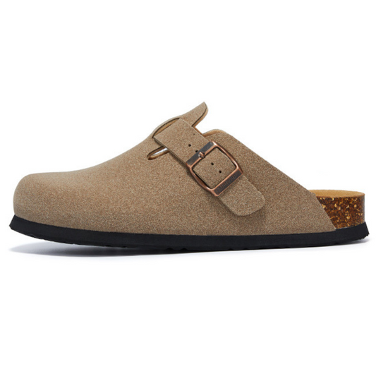 Pucon Suede Clog - Sand — Avelmontis