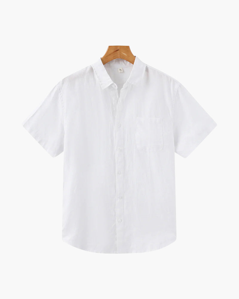 Cape Town - Linen Shirt (Shortsleeve) | Bellmont Society