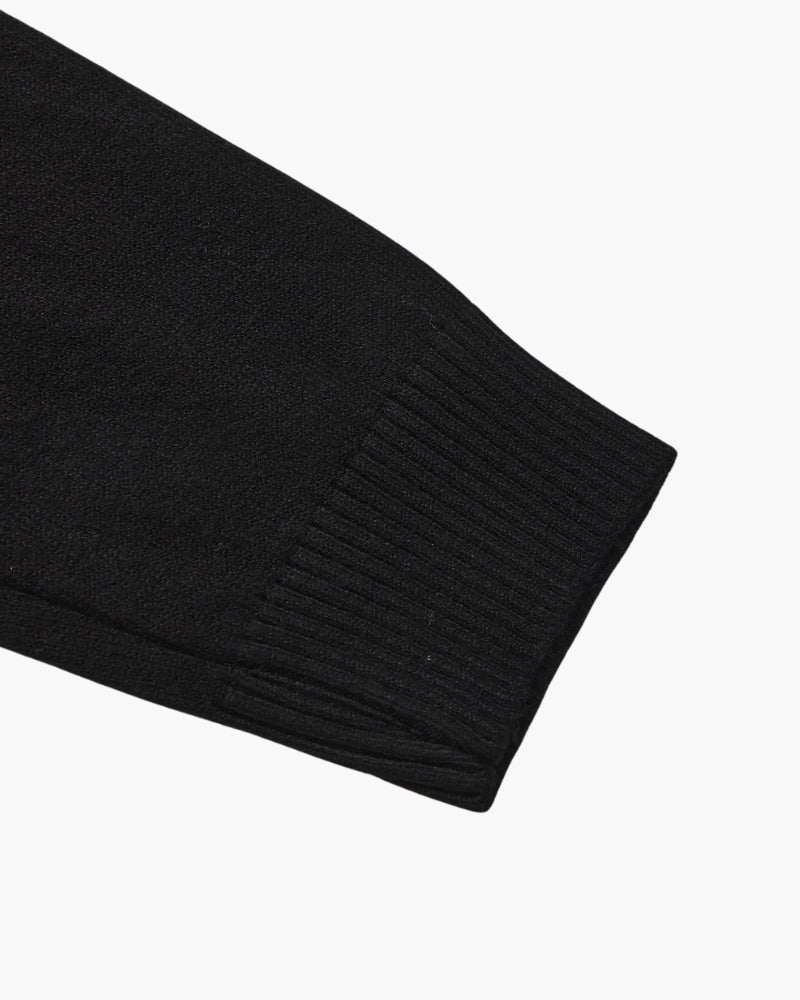Essential Ribbed Mock Neck Sweater | Bellmont Society