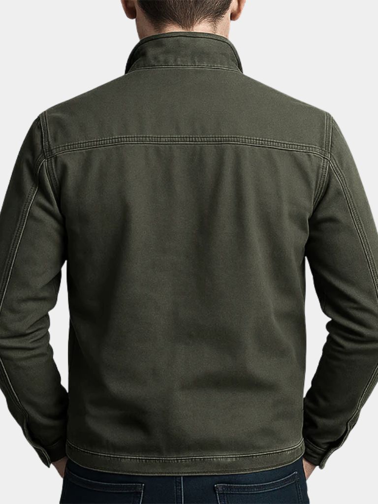 Valmont Vintage Olive Field Jacket - Montierri