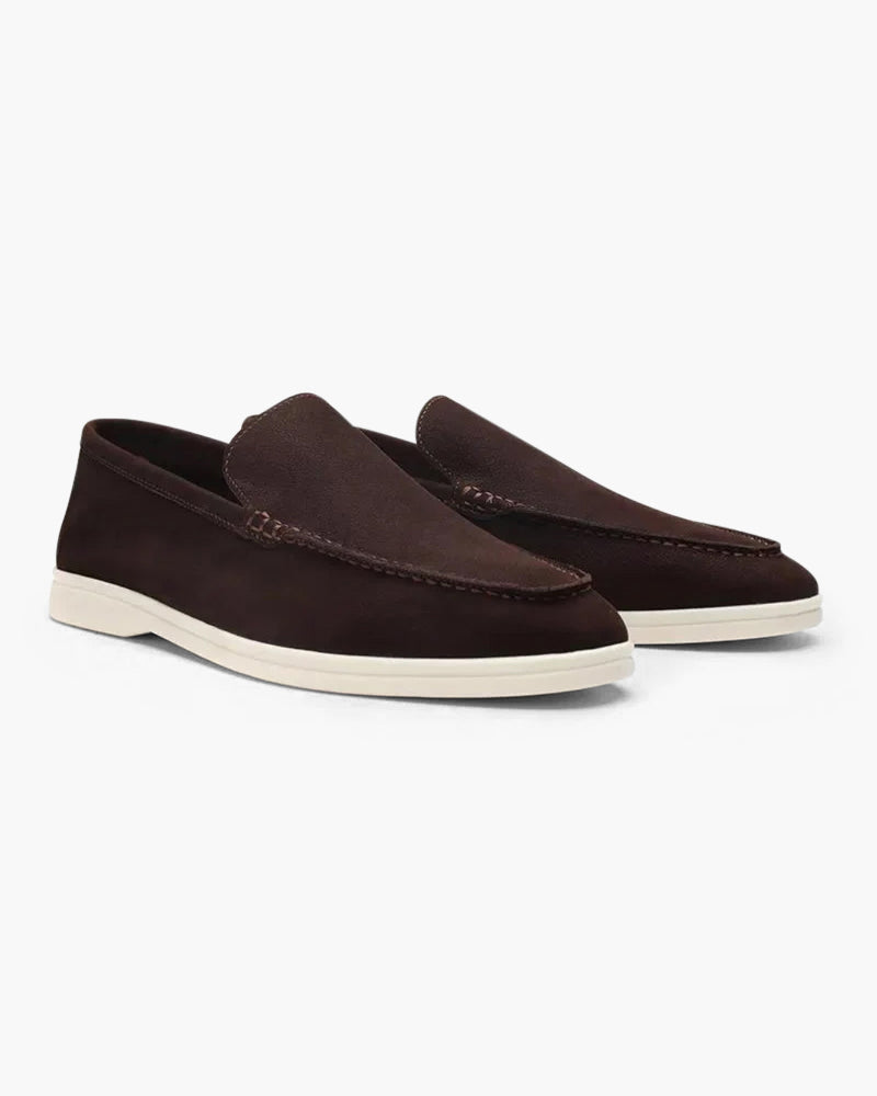 Cowhide Leather Loafers | Bellmont Society