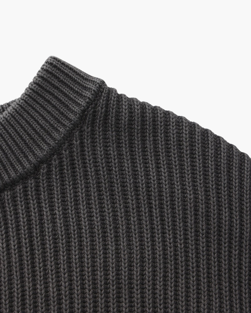 Rib Knit Crewneck - Montierri
