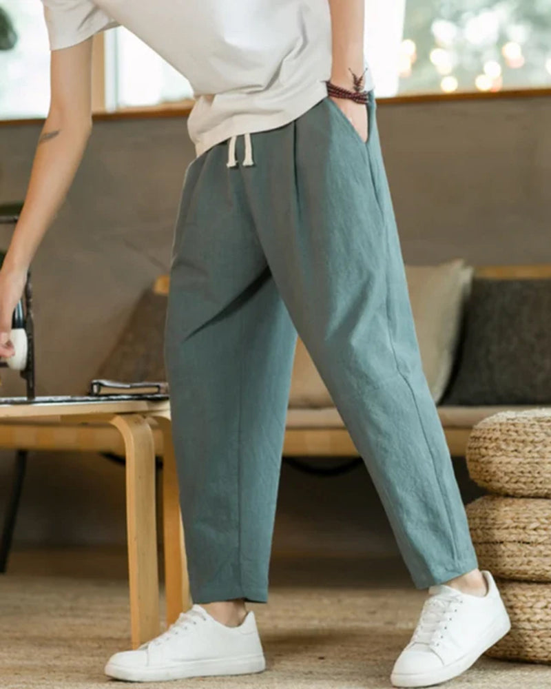 Cancun Cotton Pantalon | Bellmont Society