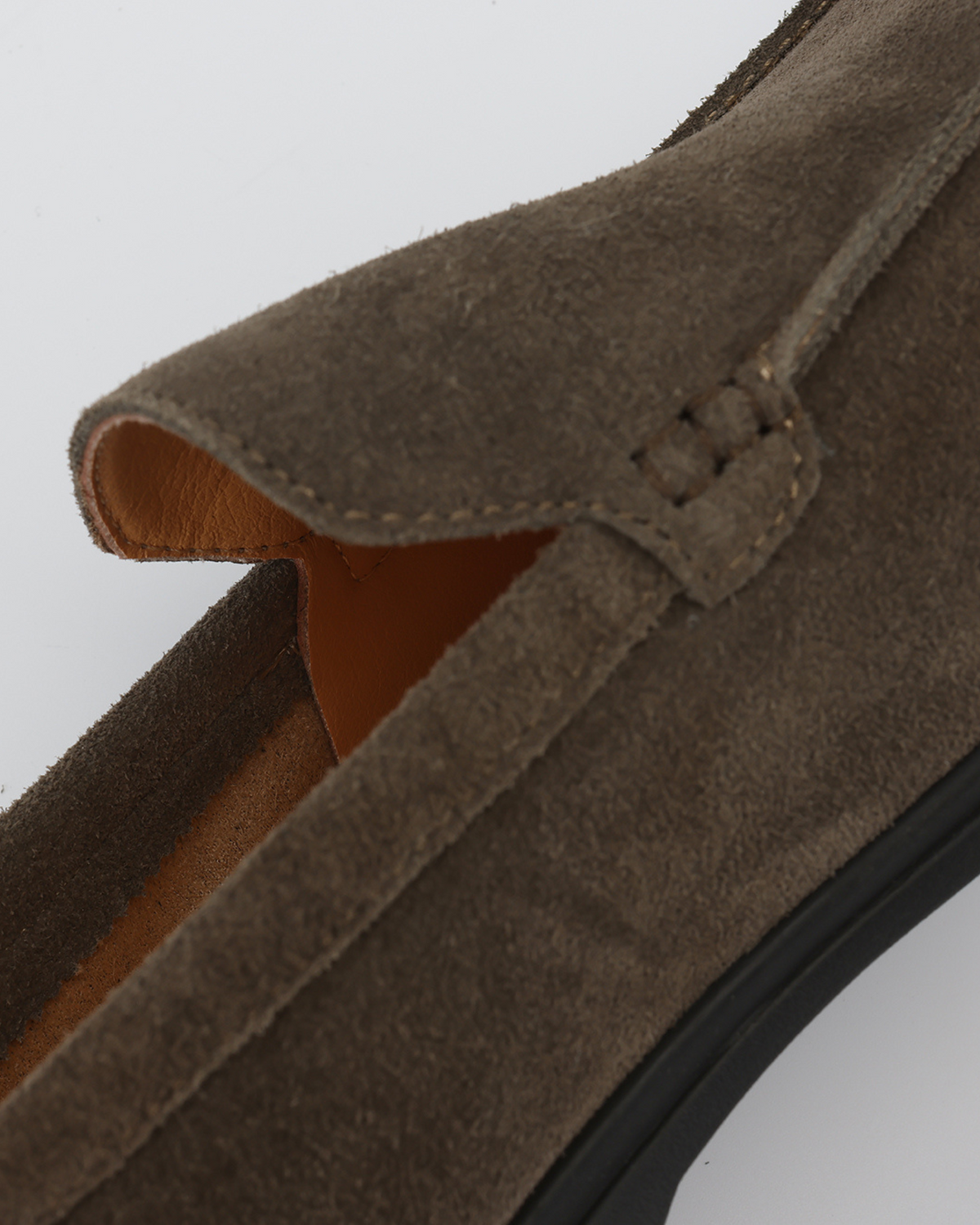 Premium Suede Loafers - Black Soles — Avelmontis