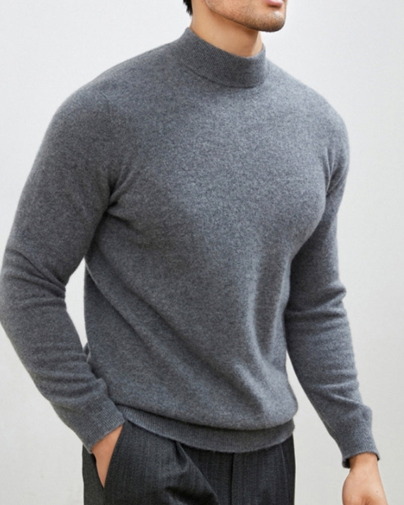 Refined Fall Turtleneck — Avelmontis