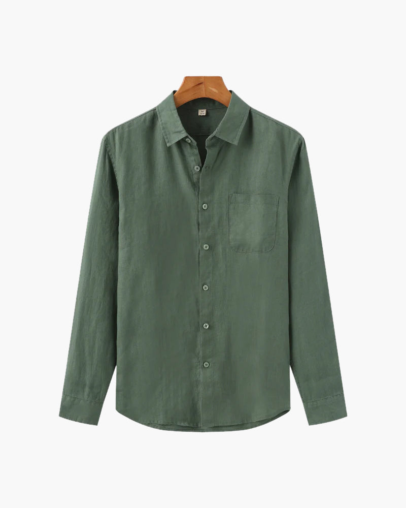 Cape Town - 100% Linen Shirt | Bellmont Society