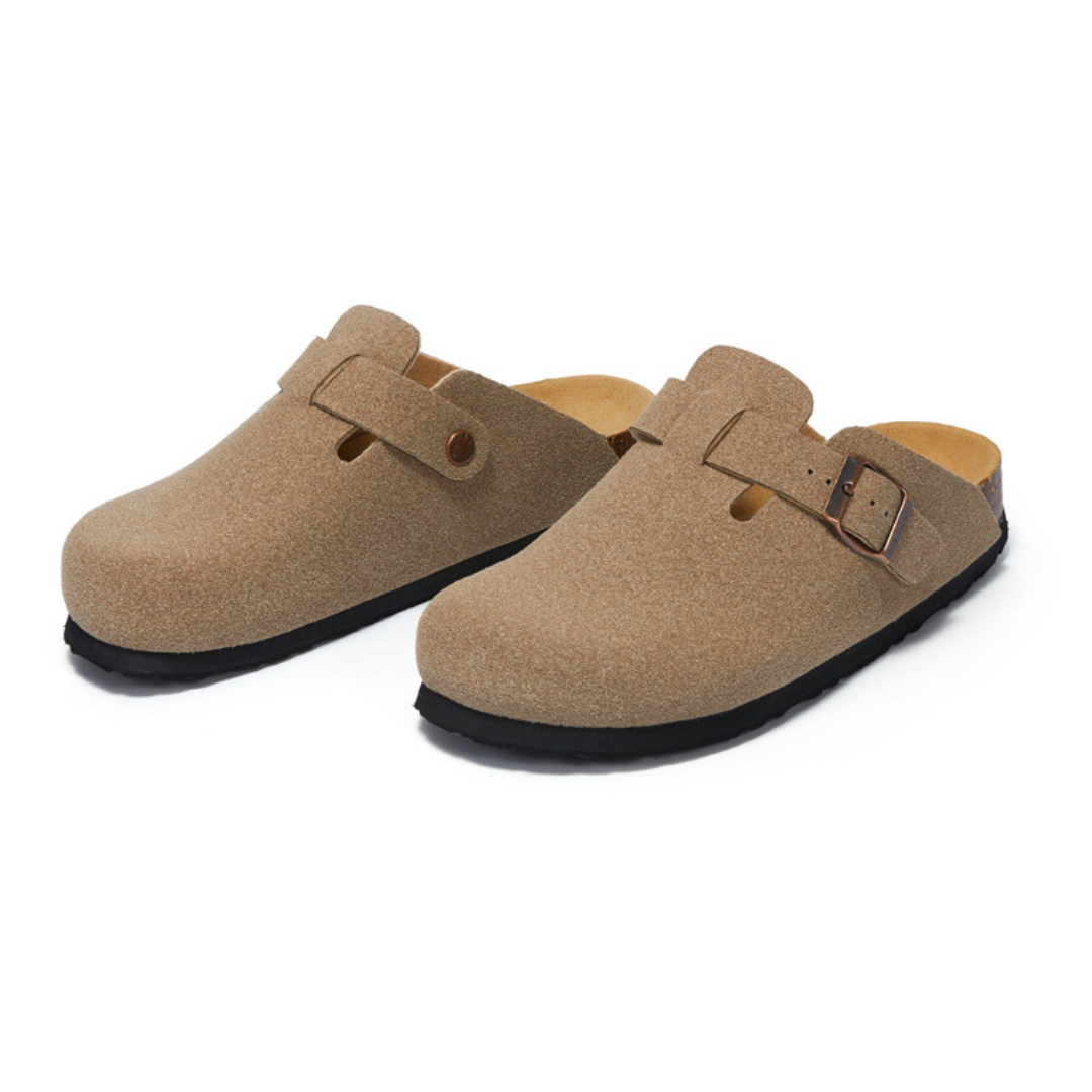 Pucon Suede Clog - Sand — Avelmontis