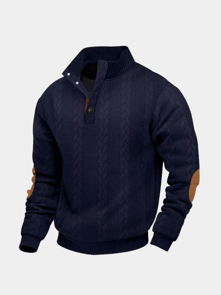 Timberline Long Collar Knit Sweater - Montierri