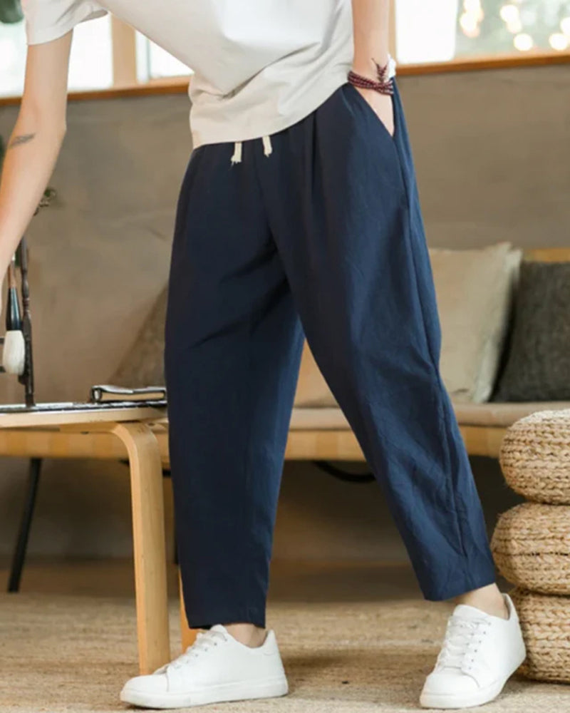 Cancun Cotton Pantalon | Bellmont Society