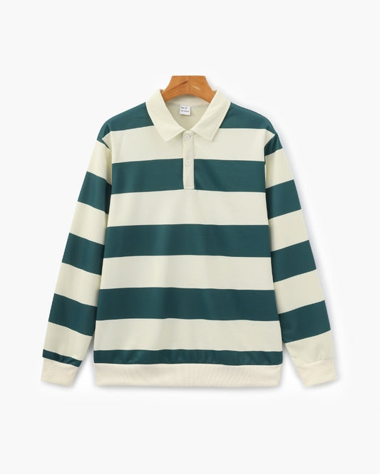 Vintage Stripe Rugby Polo - Montierri