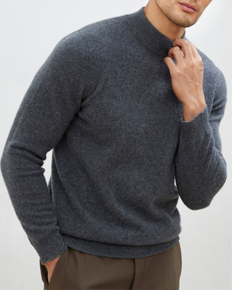 Refined Fall Turtleneck — Avelmontis
