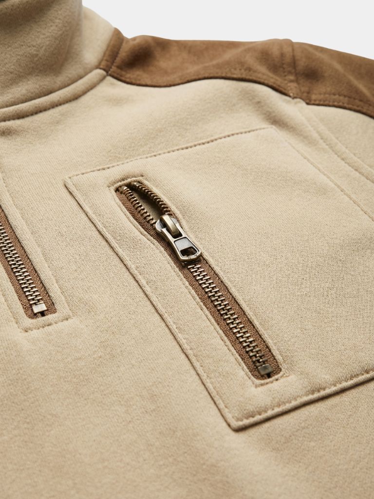 Urban Explorer High Collar Quarter Zip Pullover - Montierri