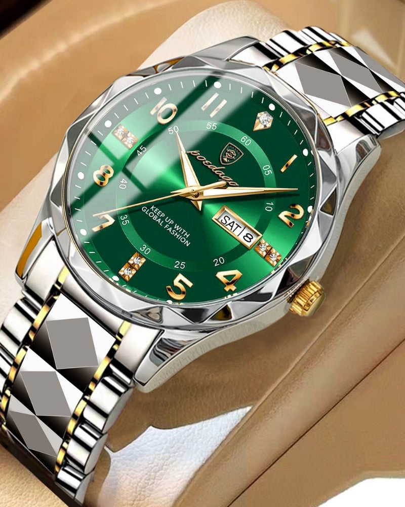 Classic Two-Tone Steel Watch | Bellmont Society