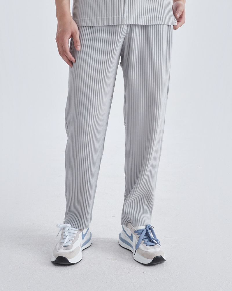 Ribbed Cotton Pantalon - Montierri