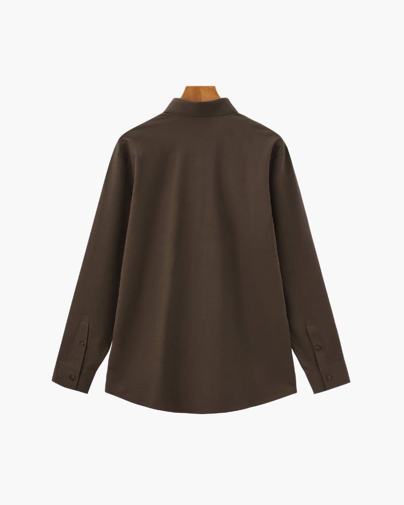 Tailored Cotton Flex Shirt - Montierri