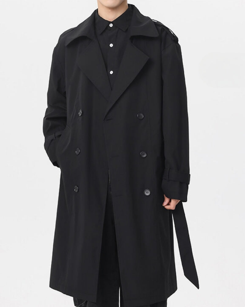 Classic Double-Breasted Trench Coat | Bellmont Society