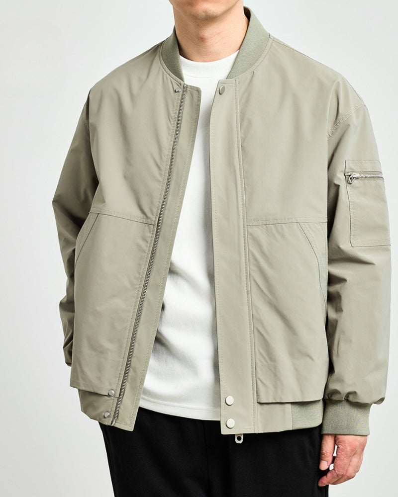 Minimalist Bomber Jacket — Avelmontis
