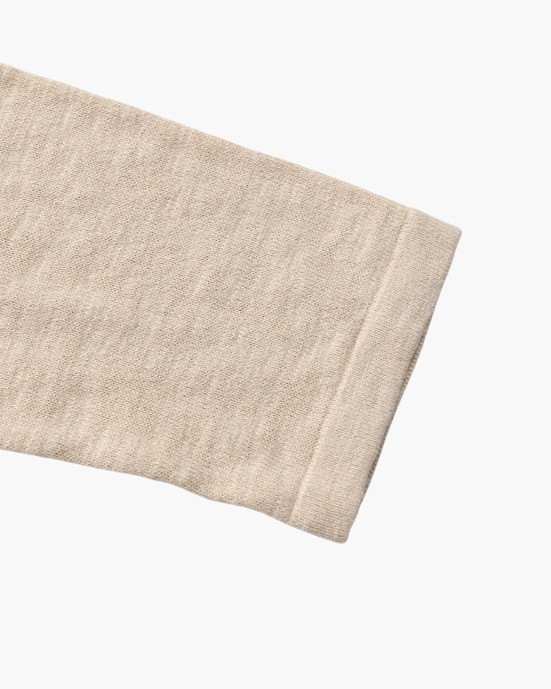 Linen Cotton Essential Crewneck — Avelmontis