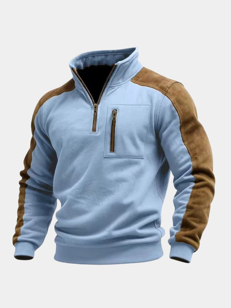 Urban Explorer High Collar Quarter Zip Pullover - Montierri