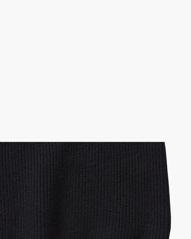 Refined Half-Zip Knit Pullover — Avelmontis