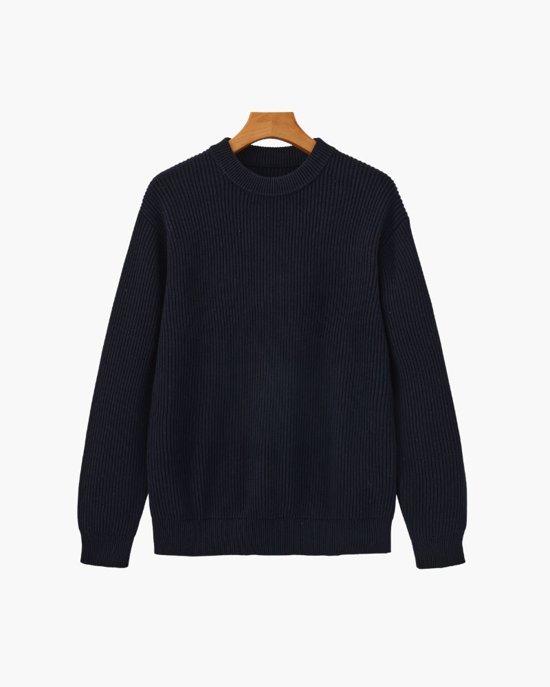 Rib Knit Crewneck - Montierri