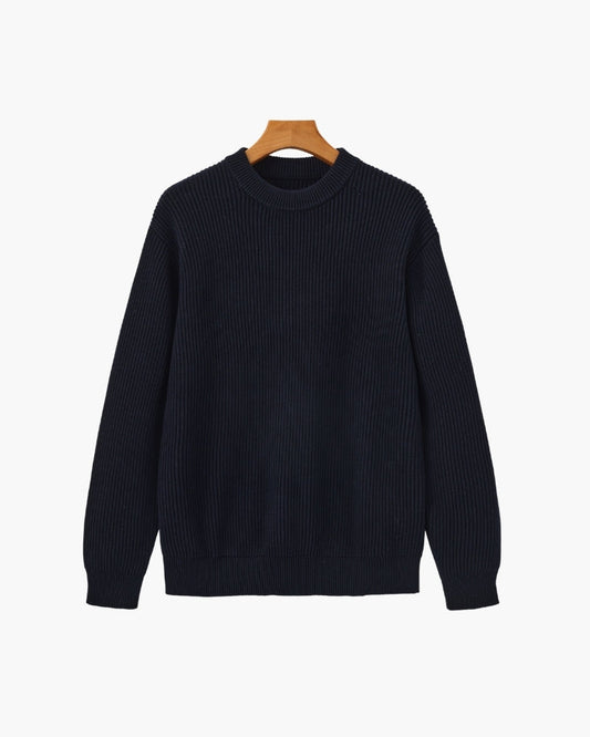 Rib Knit Crewneck - Montierri