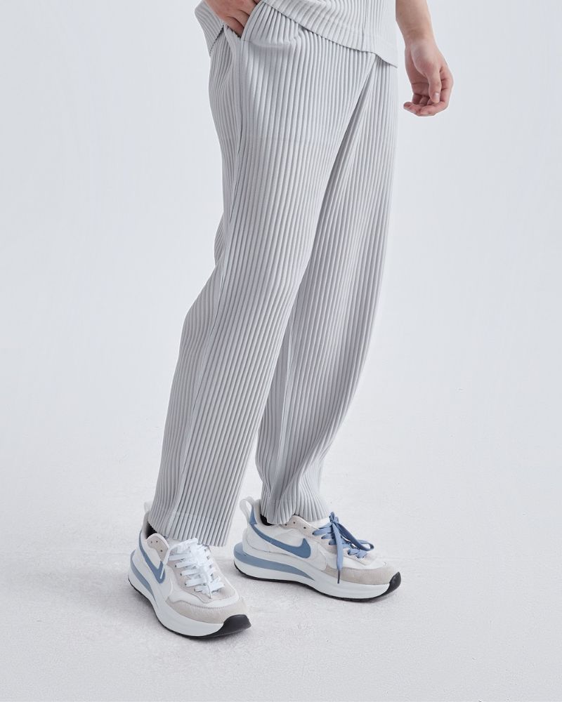 Ribbed Cotton Pantalon - Montierri