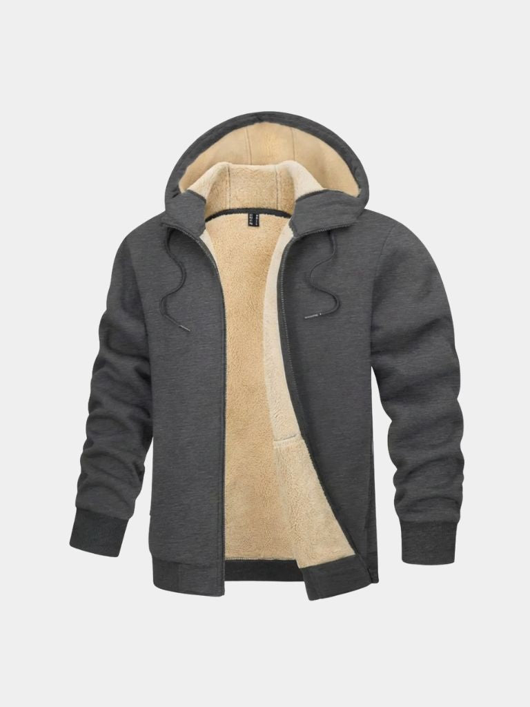 Winter Core Sherpa Hoodie Jacket - Montierri