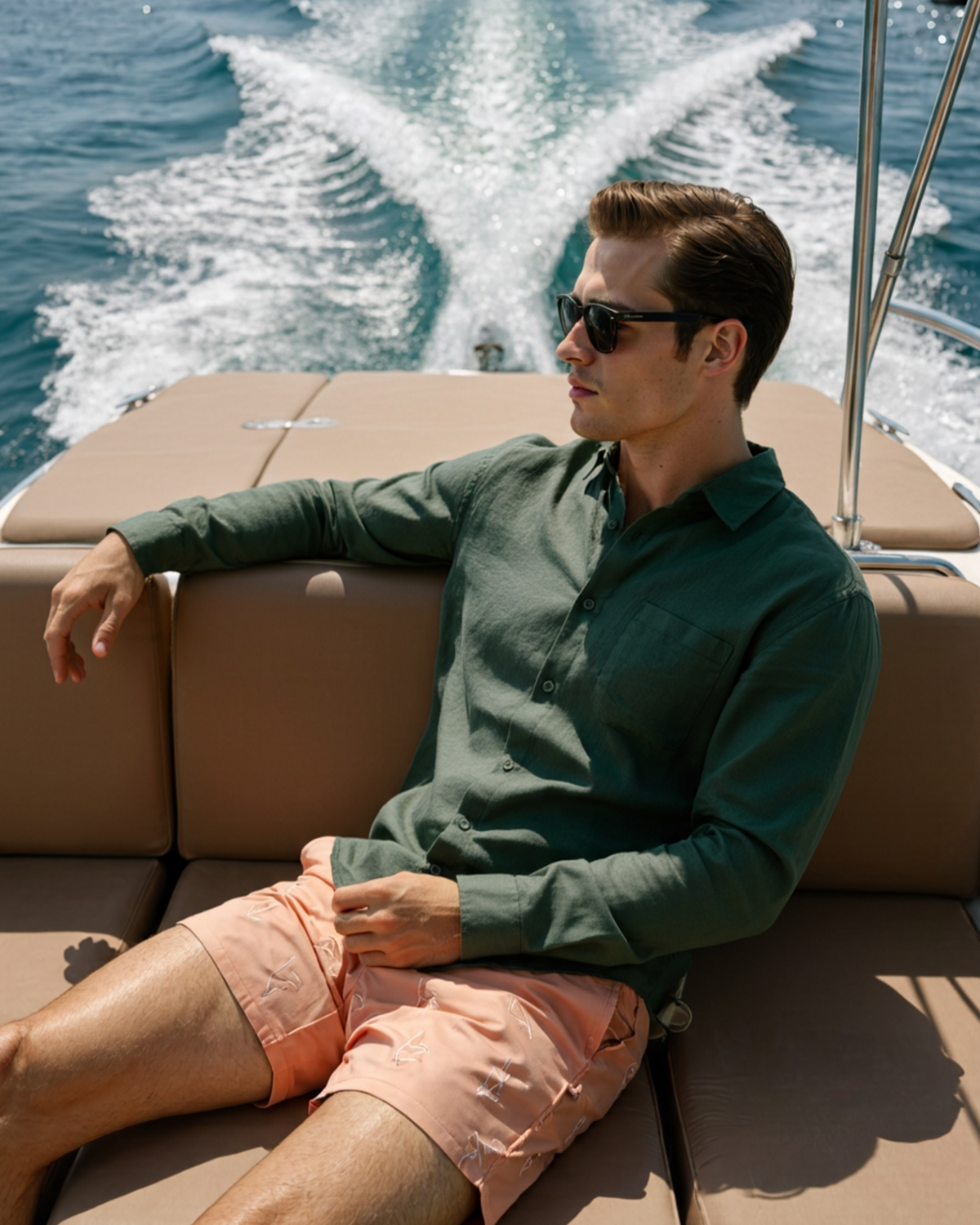 Cape Town - 100% Linen Shirt | Bellmont Society