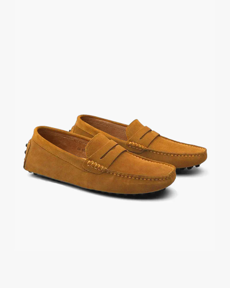 Suede Driver Loafers - Montierri