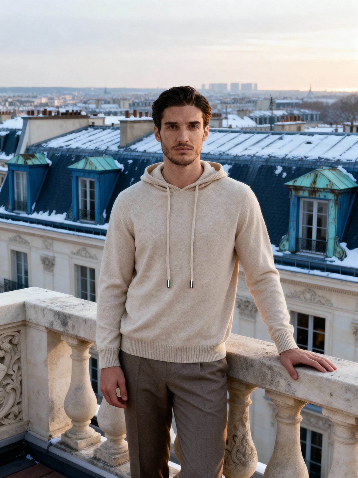 100% Cashmere Hoodie | Bellmont Society