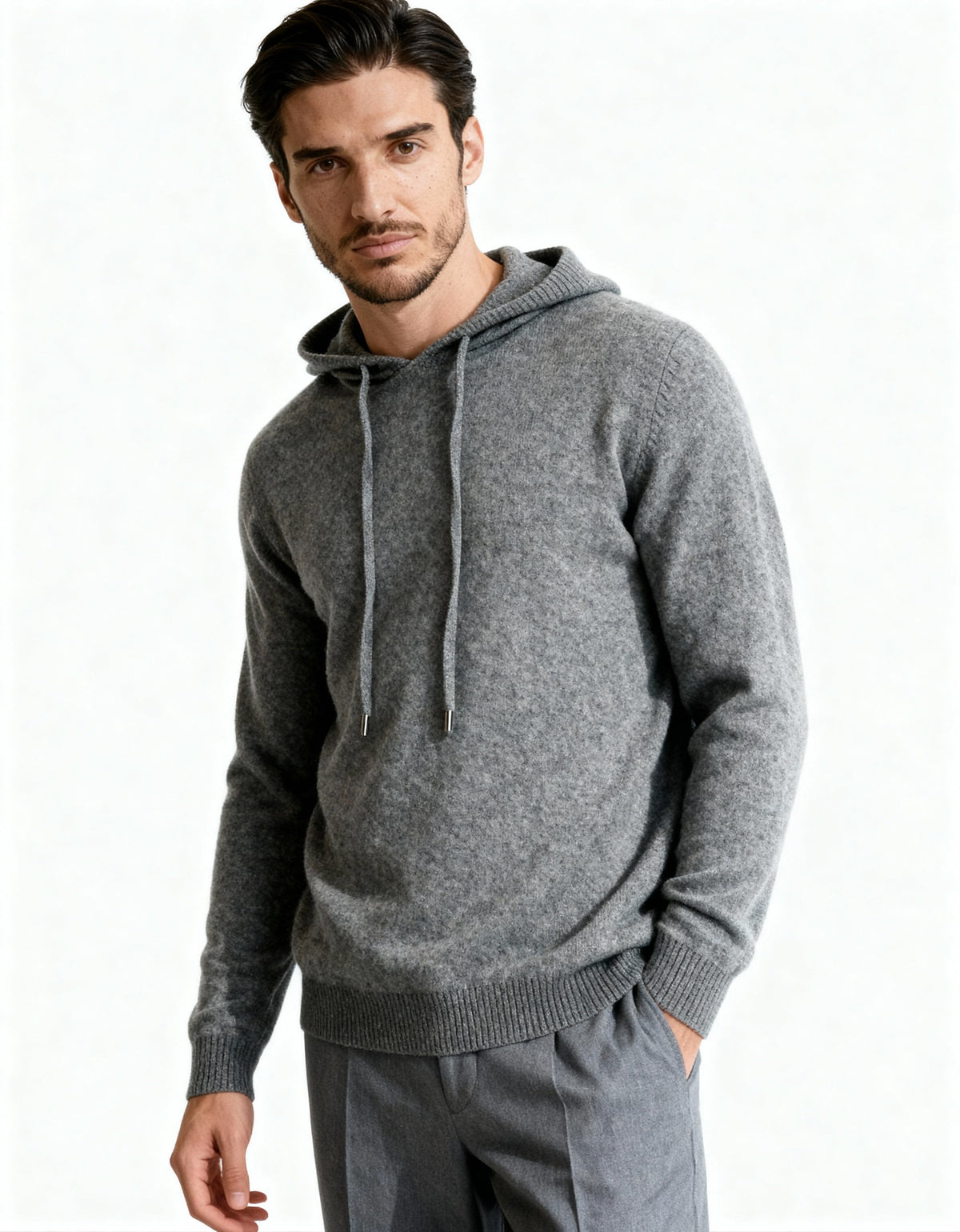 100% Cashmere Hoodie | Bellmont Society