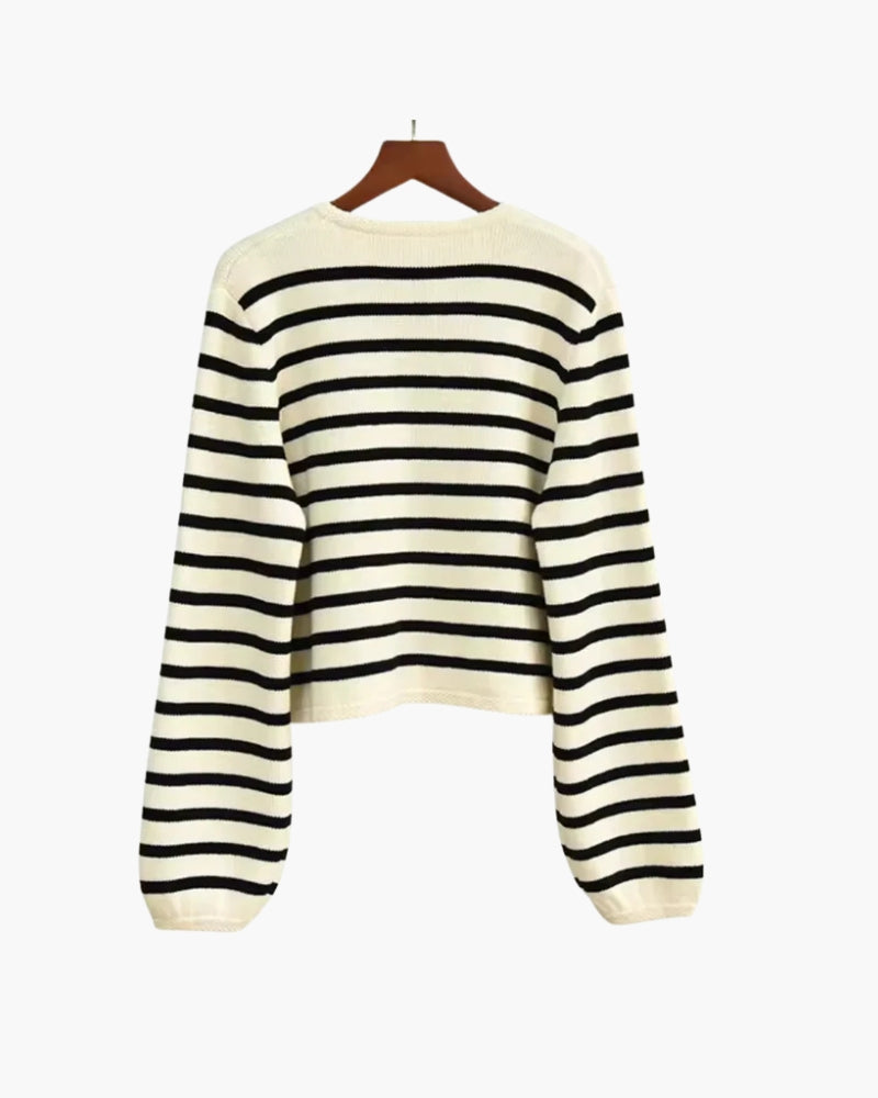 Premium Striped Wool Vest — Avelmontis