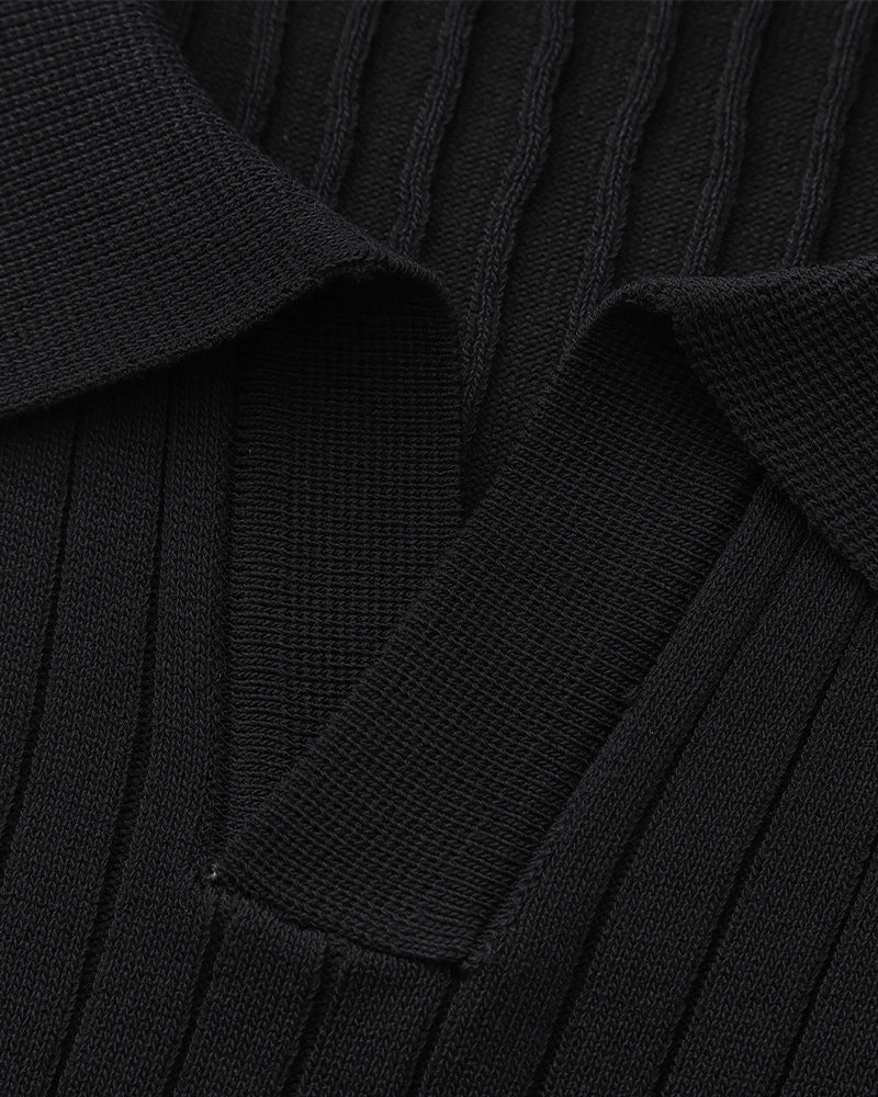 Premium Ribbed Polo — Avelmontis