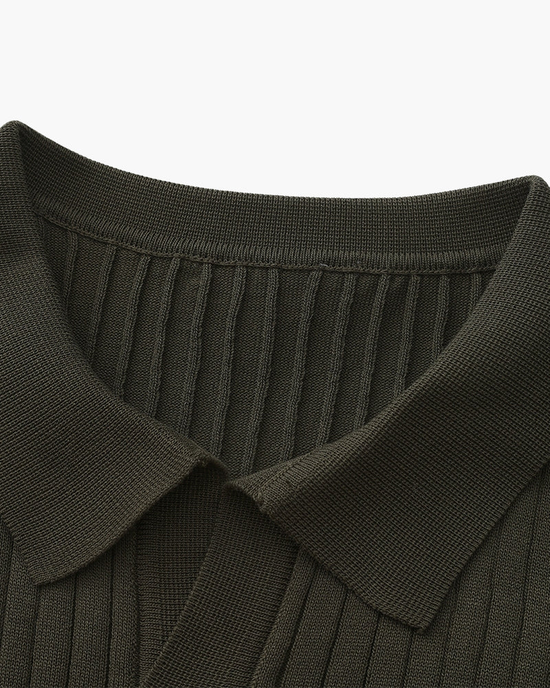 Premium Ribbed Polo - Montierri
