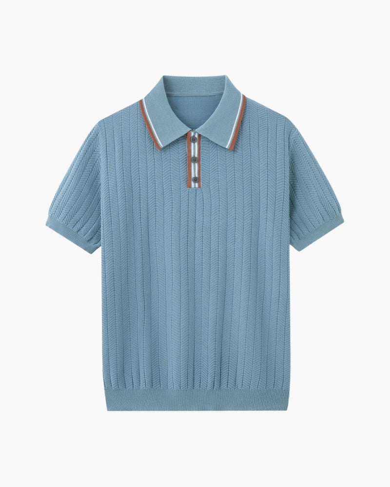 Ashford Knit Polo | Bellmont Society