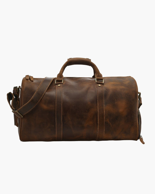 Montague Leather Duffle — Avelmontis