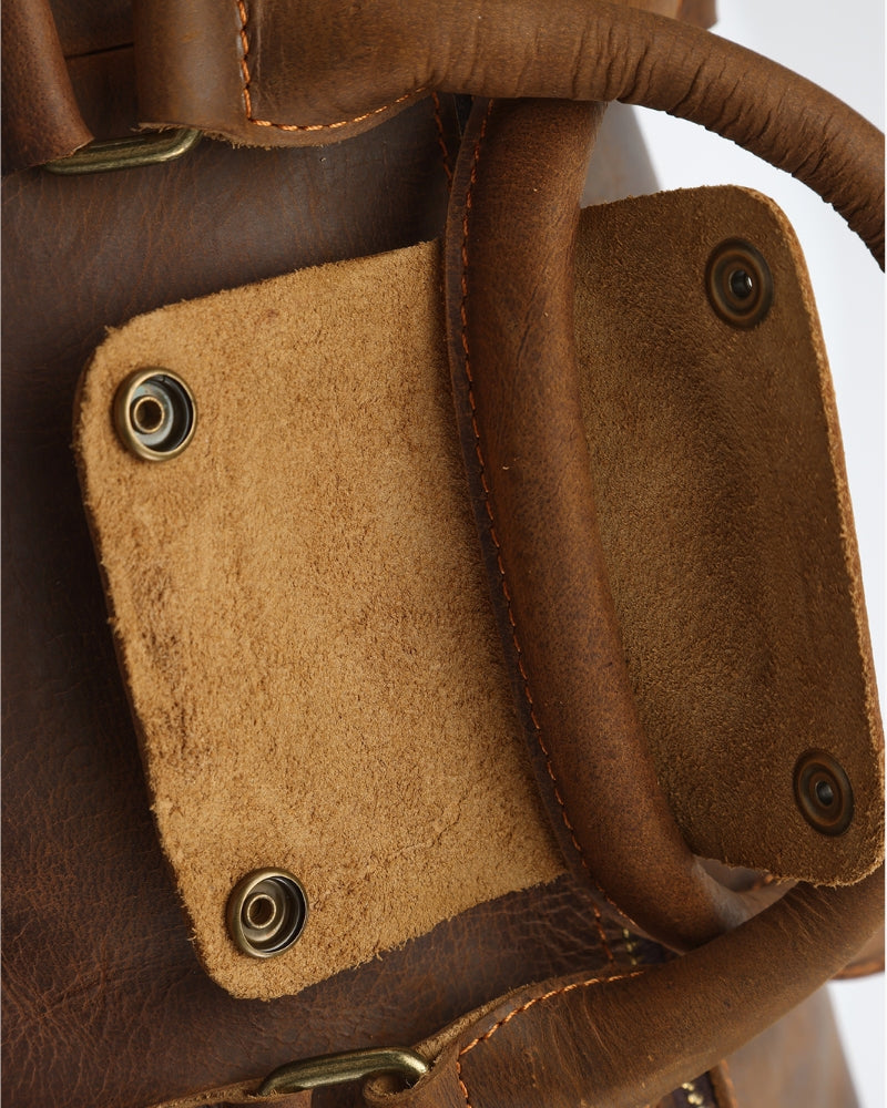 Montague Leather Duffle — Avelmontis