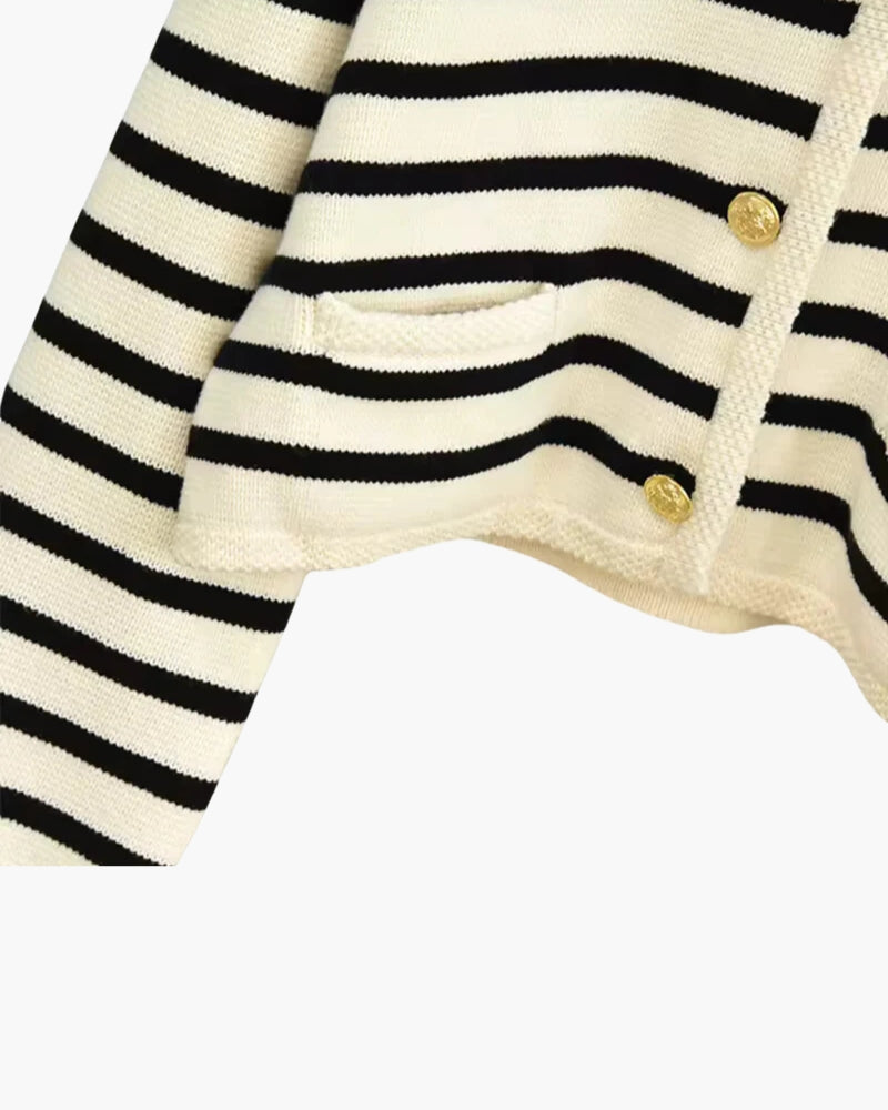 Premium Striped Wool Vest — Avelmontis