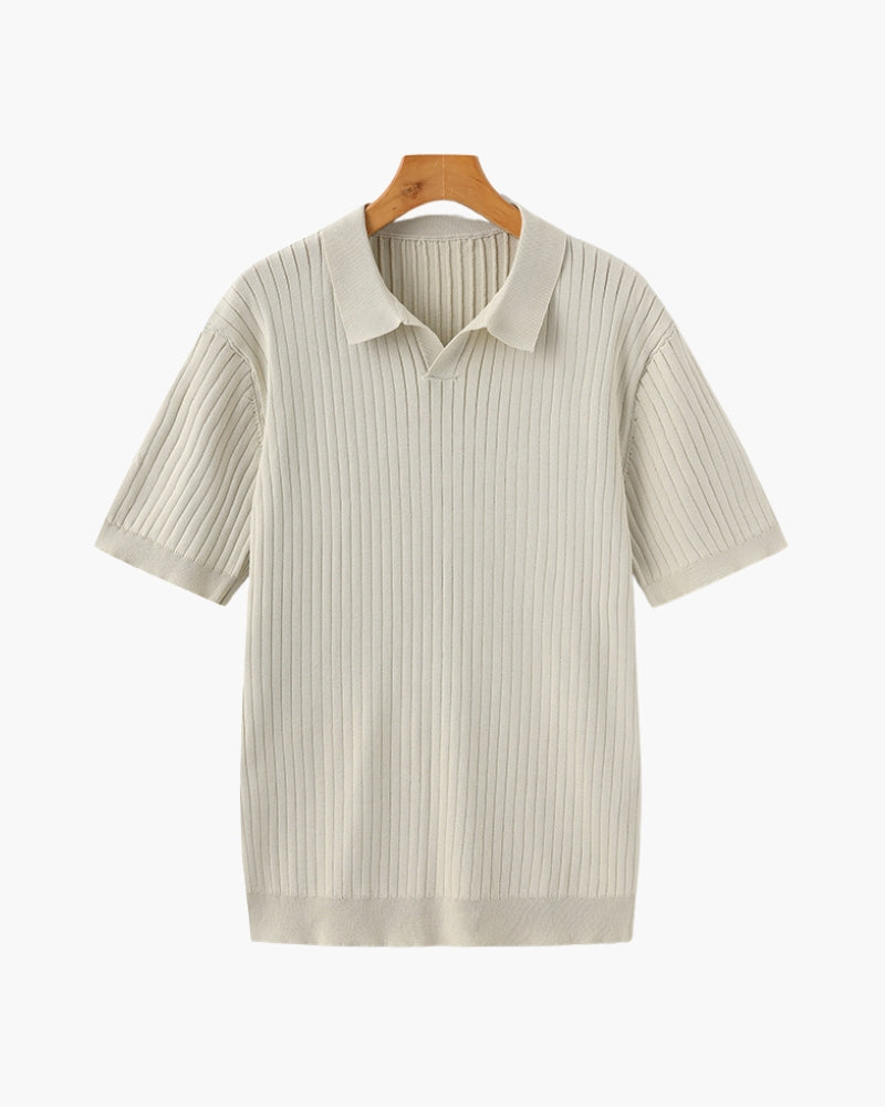 Premium Ribbed Polo — Avelmontis