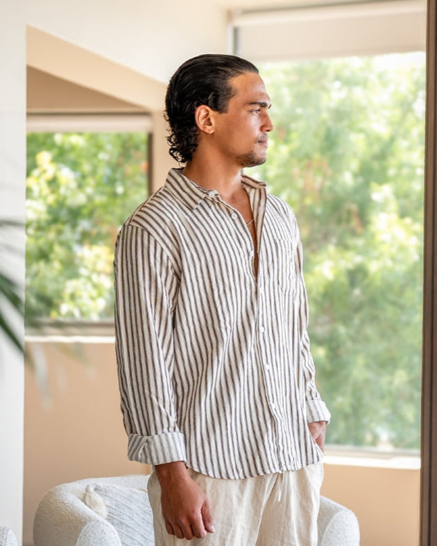 Gentlemen's Striped Shirt — Avelmontis