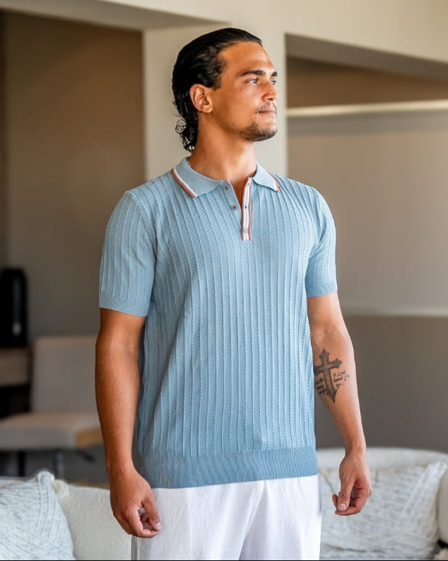 Ashford Knit Polo | Bellmont Society