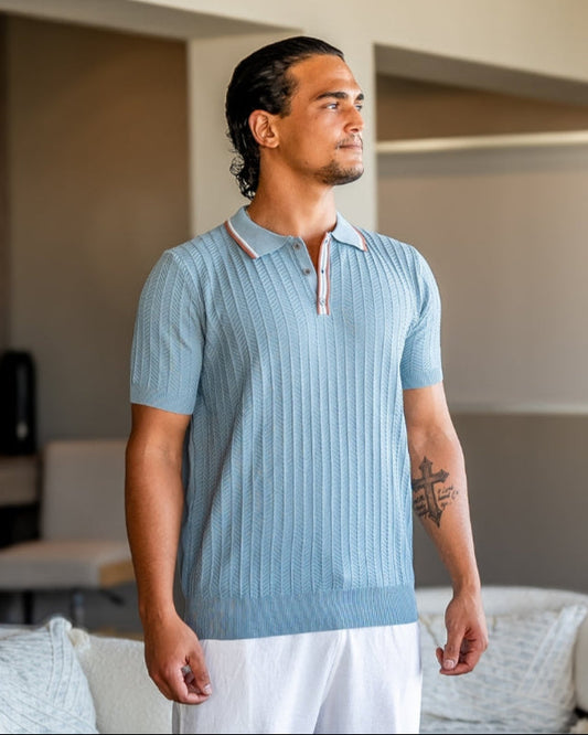 Ashford Knit Polo | Bellmont Society