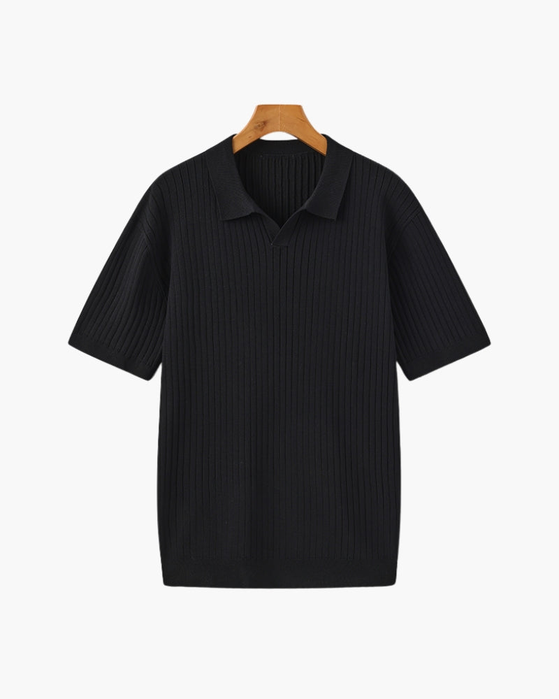 Premium Ribbed Polo — Avelmontis